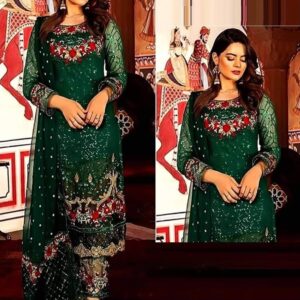 Women's Georgette Semi Stitched Salwar kameez